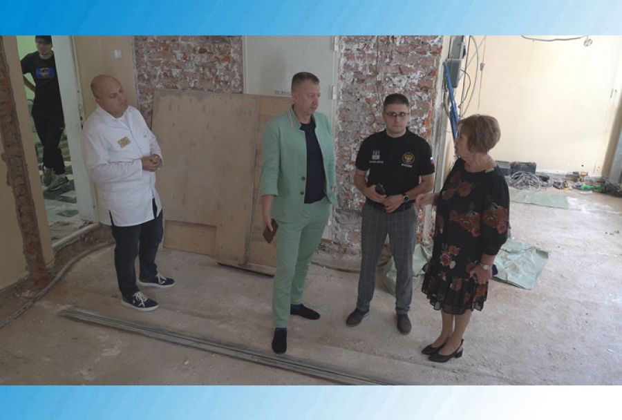 Ремонт рентгенологического кабинета в поликлинике №2