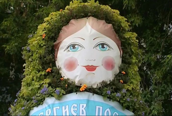 Матрёшка вновь радует сергиевопосадцев