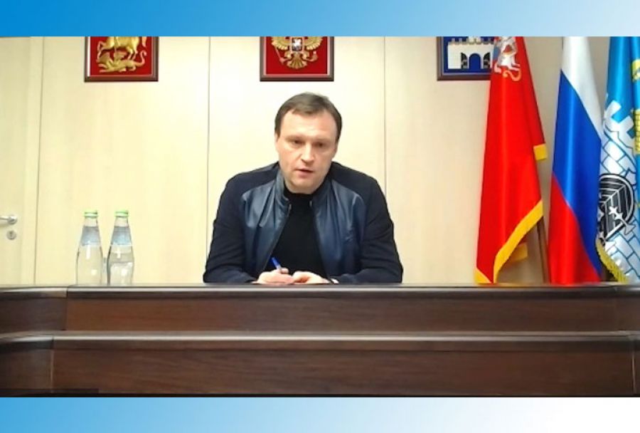 Дольщики ЖК «Покровский» общались с Сергеем Пахомовым онлайн