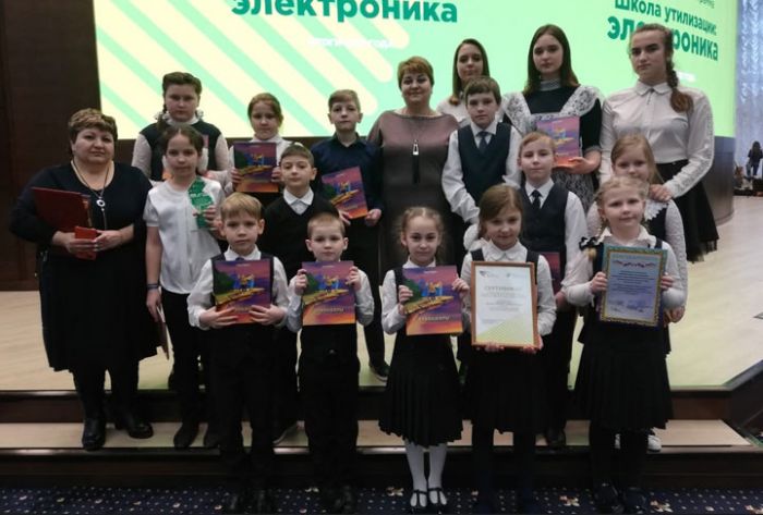 Селковская школа - лидер программы утилизации электроники в Подмосковье