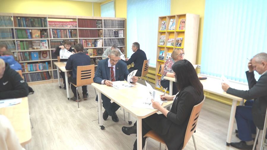 &laquo;Диктант Победы&raquo; прошёл в библиотеке имени Александра Горловского