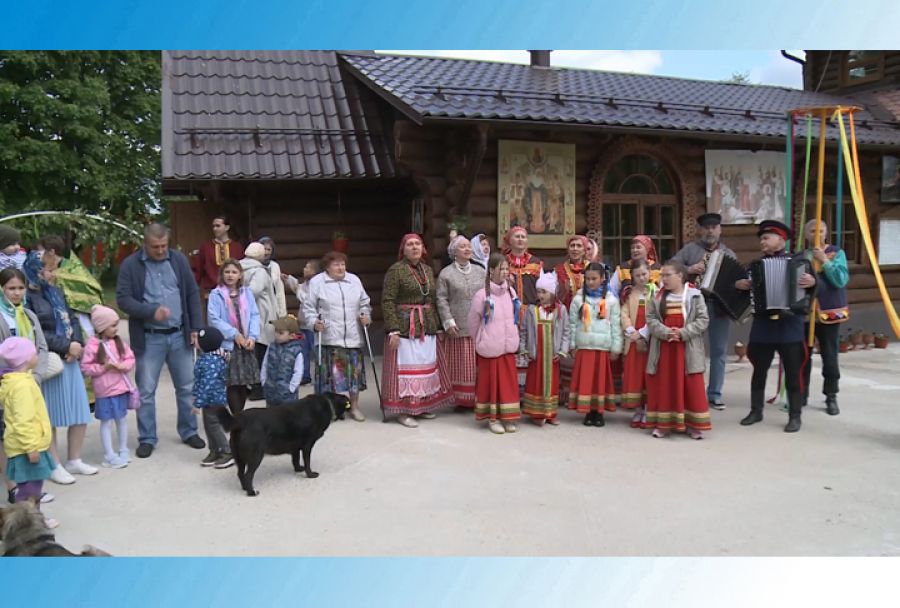Троицкий хоровод в Березняках