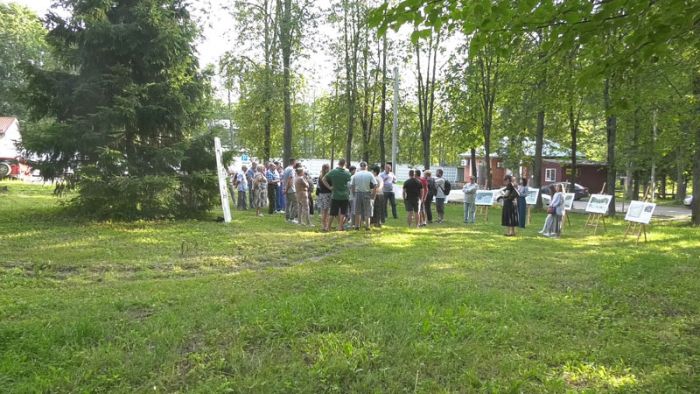 Встреча с жителями в Лозе