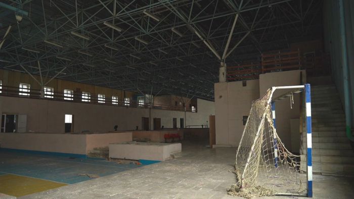 Начался капитальный ремонт СК &laquo;Салют&raquo;