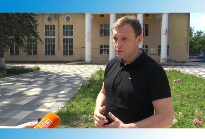 Капитальный ремонт дома культуры &quot;Космос&quot; в Пересвете идёт полным ходом.