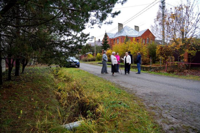 Работы по обустройству кюветов будут проведены до 20 ноября