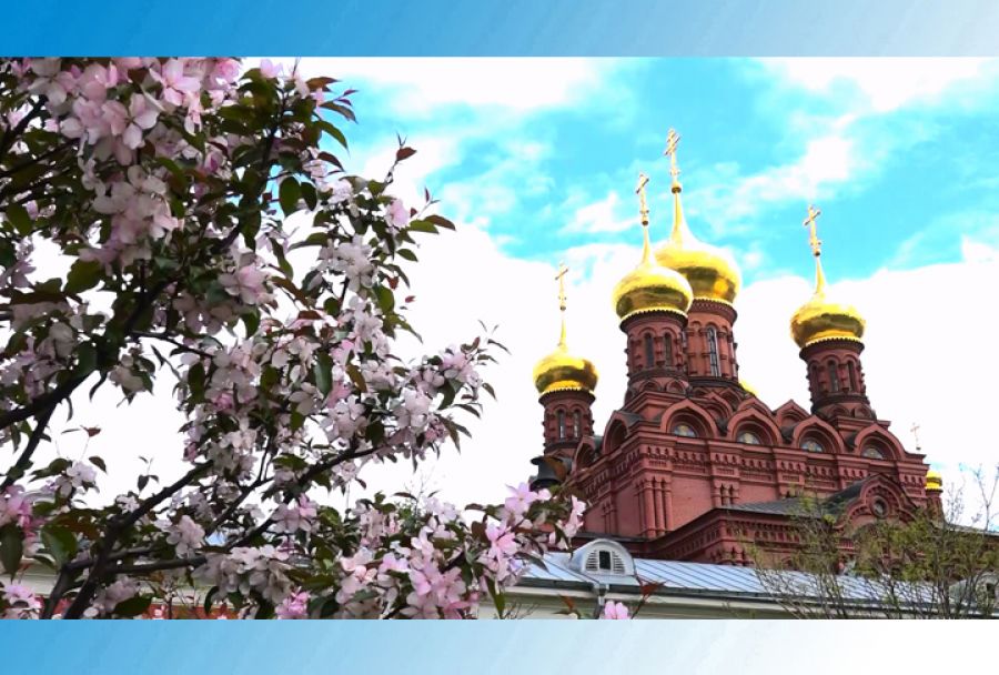Киновия. Престольный праздник в храме Боголюбской иконы Божьей Матери