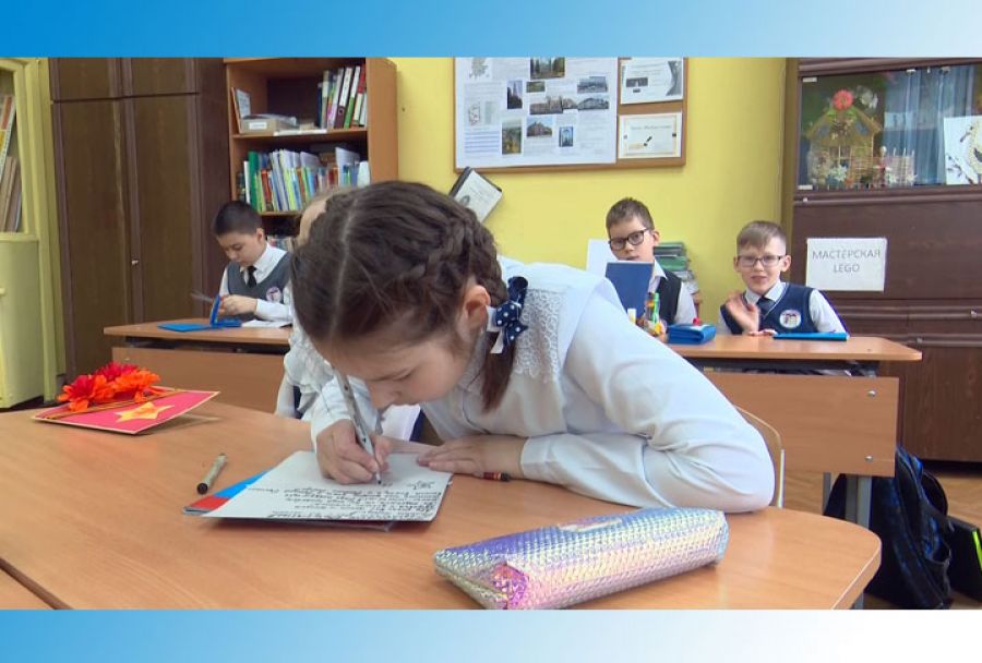 Активисты 22-ой школы готовятся к 75-летию Великой Победы