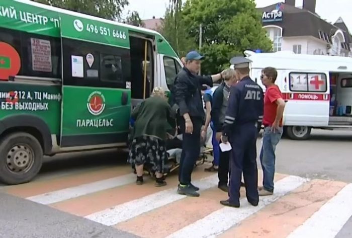 ДТП на пересечении улиц Первая Рыбная и Сергиевская