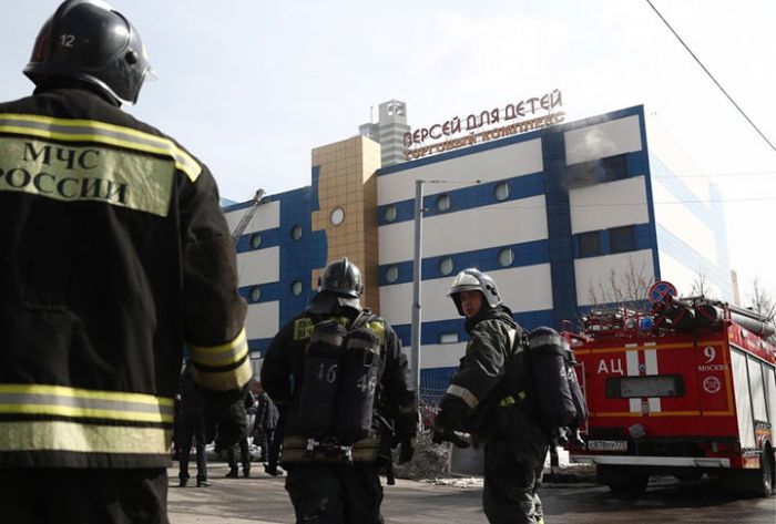 При пожаре в ТЦ &laquo;Персей для детей&raquo; есть пострадавшие