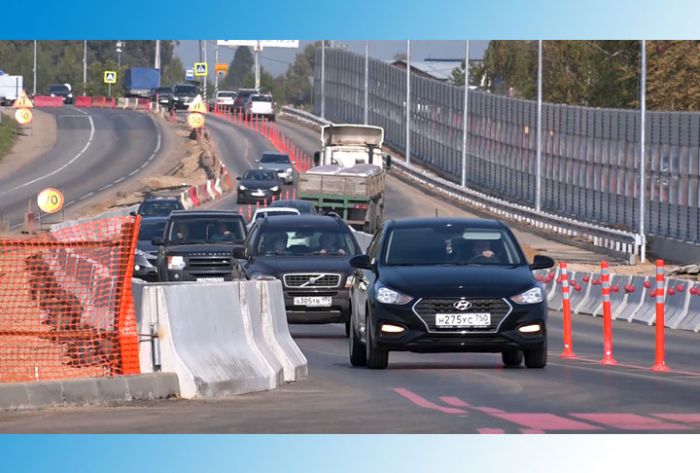 Открыто рабочее движение по Деулинскому мосту