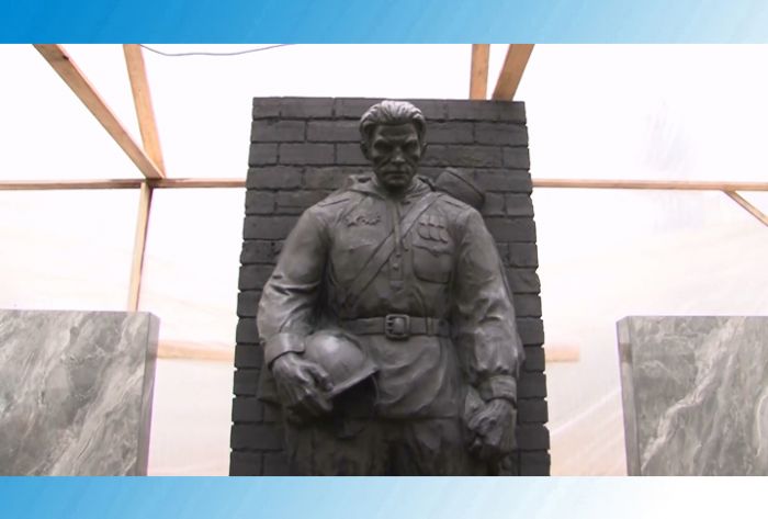Депутатский объезд. Памятник в Мишутино