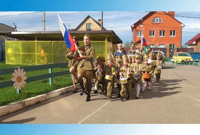 &laquo;Слово в слово&raquo;. Детский сад №73. День Победы