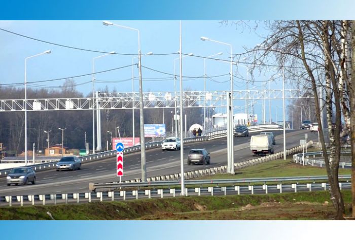 14 ноября по Западному объезду проехали первые автомобили