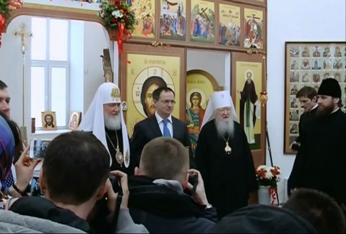 Патриарх Московский и Всея Руси Кирилл посетил храмовый комплекс в селе Гагино