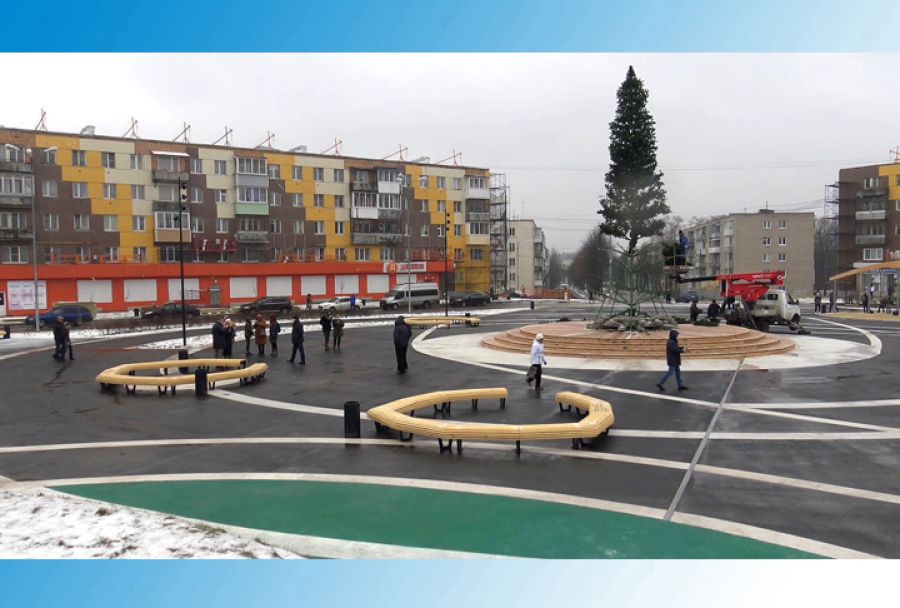 Площадь Пухова и бульвар Кузнецова преображаются