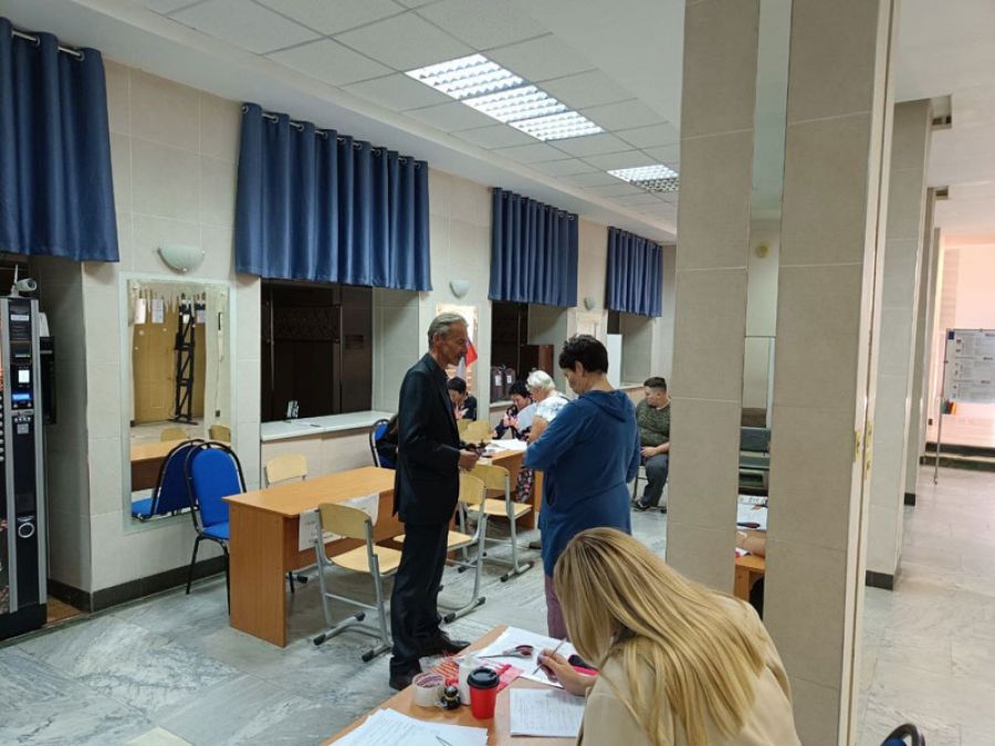 Дмитрий Палагин – о работе избирательных участков