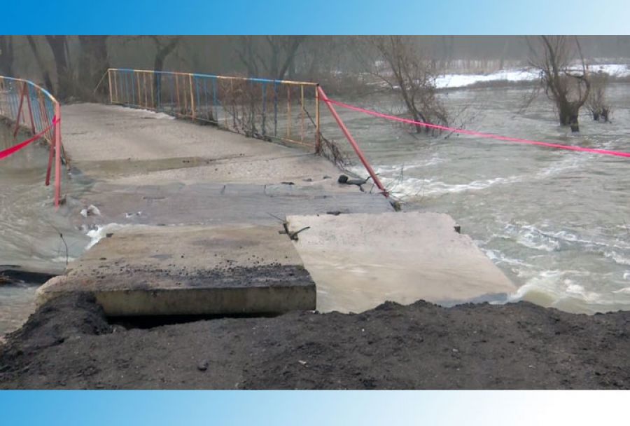 Движение по мосту через реку Торгоша восстановлено
