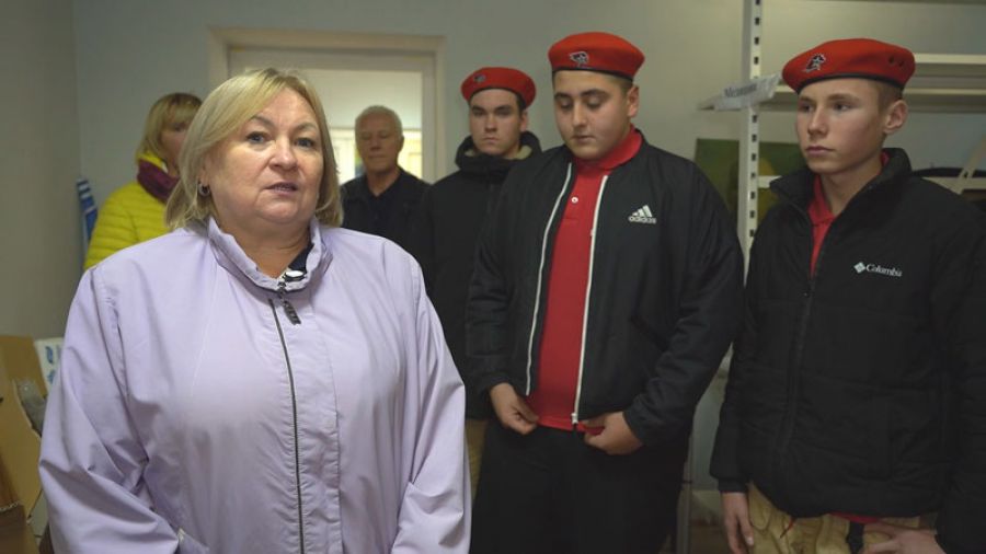 Гуманитарный груз от Шеметовской школы