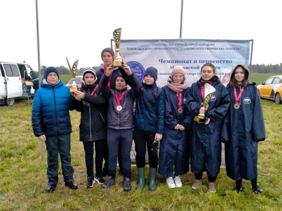 Команда ЦДТТ &quot;Юность&quot; заняла первое командное место на чемпионате Московской области по авиамодельному спорту