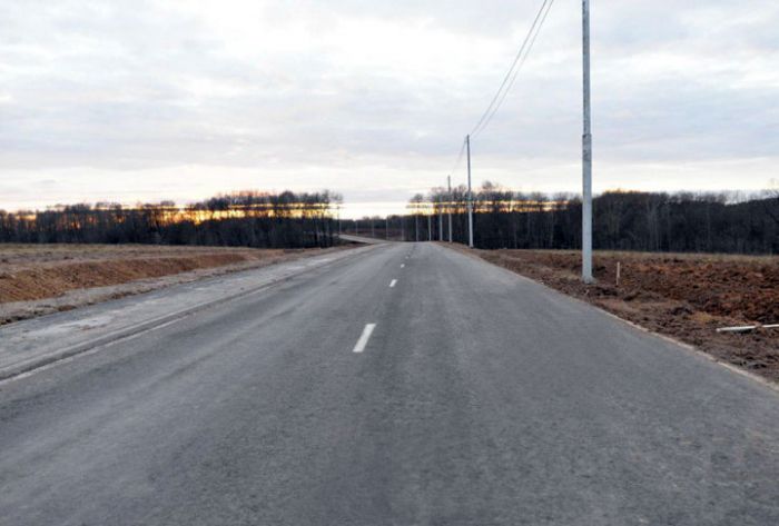 Открыто движение по новой дороге к микрорайону Конкурсный