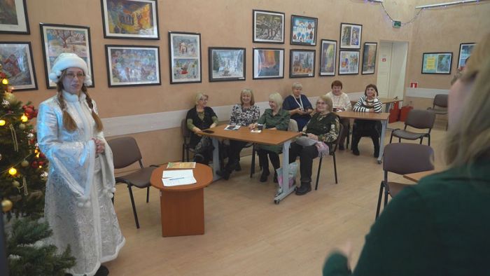 Старый Новый год отметили в библиотеке Розанова