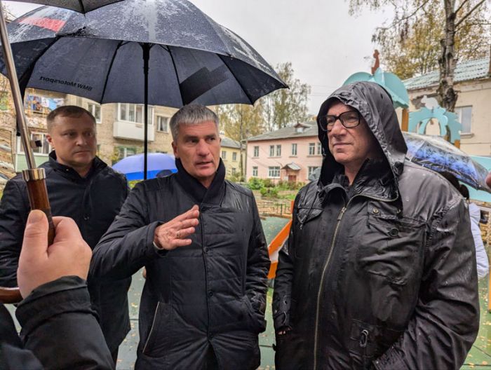 Депутатский объезд. Благоустройство дворовой территории, ул.Калинина &ndash; 8А