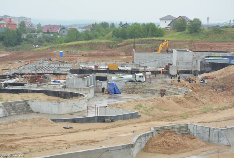 В селе Богородское Сергиево-Посадского городского округа строится гребной канал