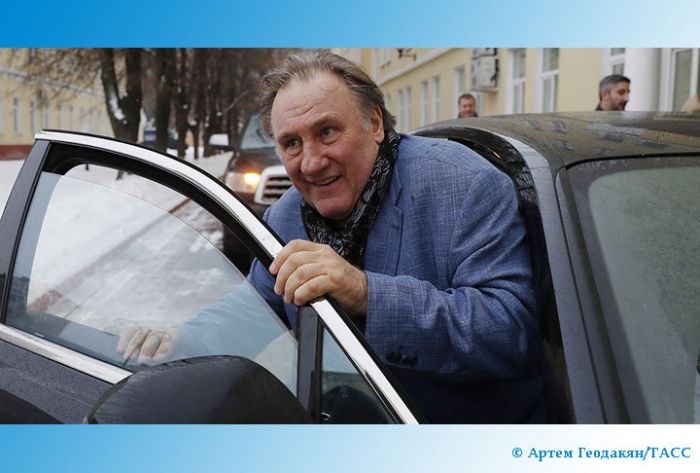 Жерар Депардье получил прописку в Новосибирске