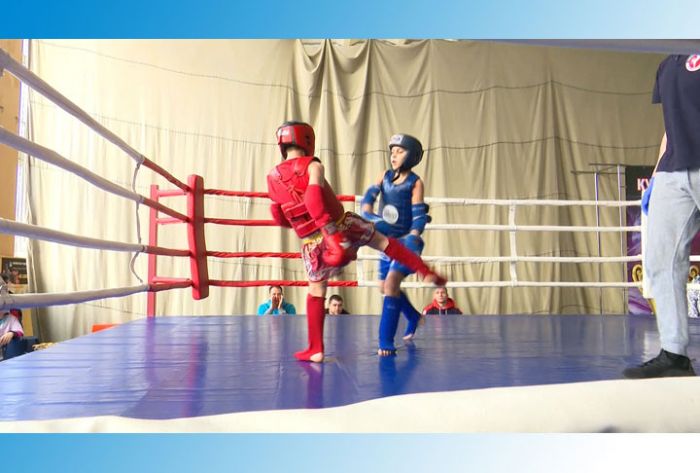 Открытый ринг СШ «Центр» по тайскому боксу «Юный воин»