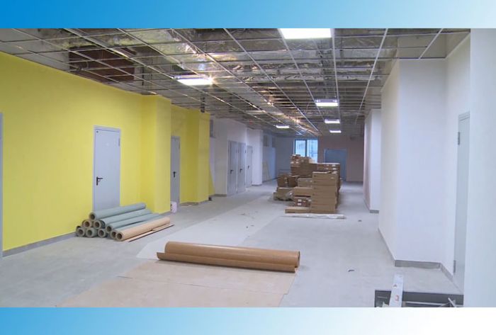 Новую школу в микрорайоне Северный-5 достраивают