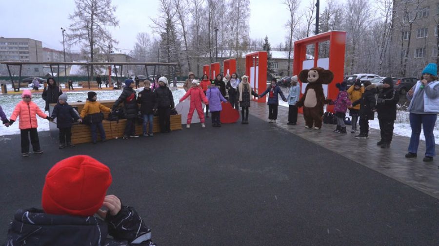 На Скобяном посёлке открыли новый сквер