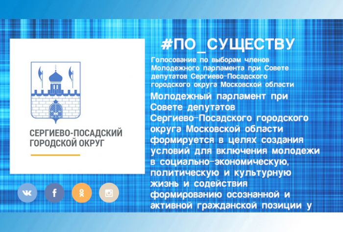 По существу. Выборы в Молодёжный парламент