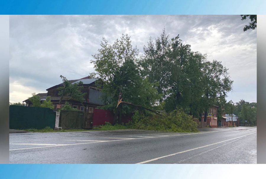 Ревела буря, гром гремел... Что ещё натворила стихия?