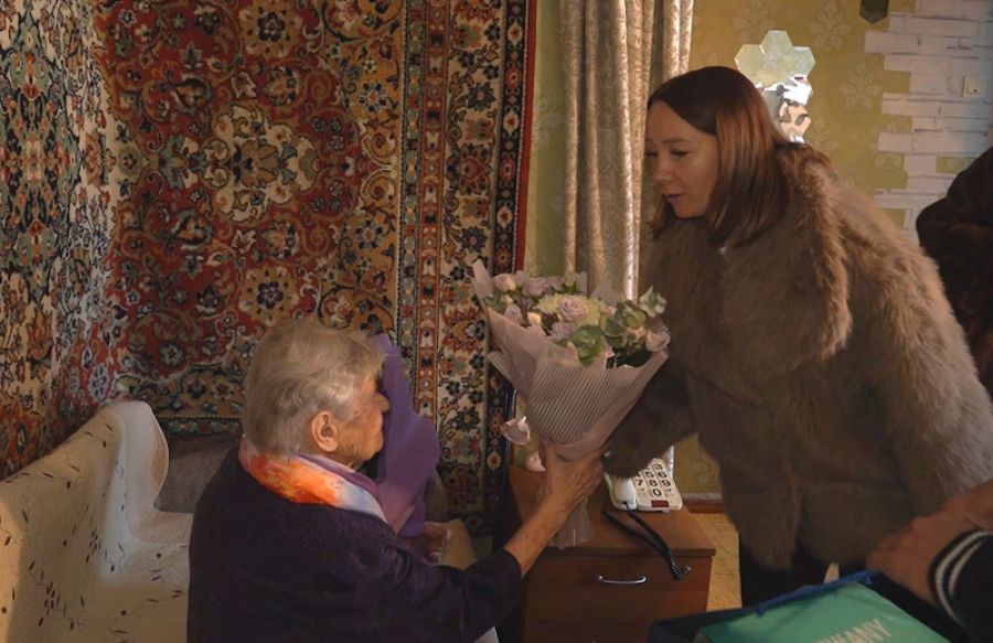 Нина Александровна Ляпунова отмечает 100-летие