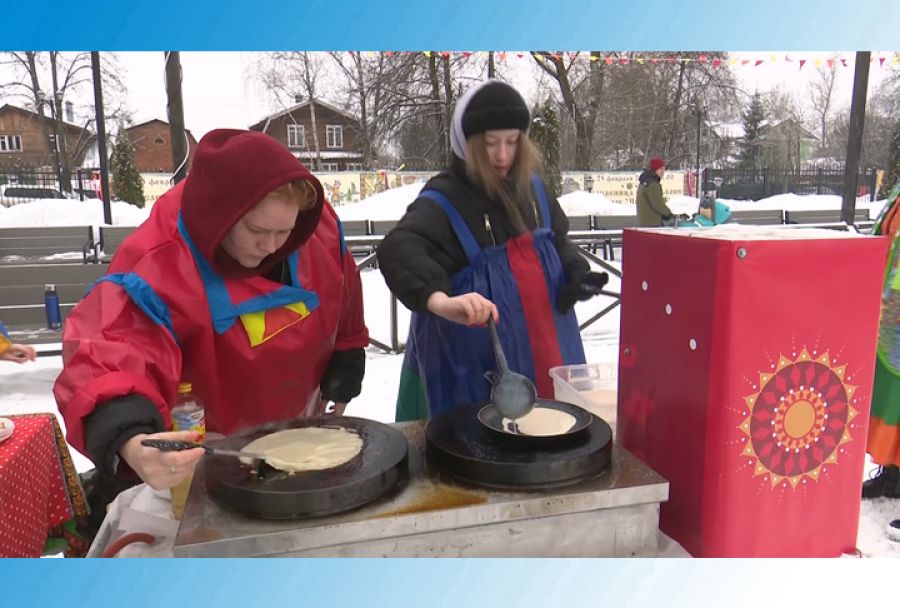 Масленичная суббота в Хотьково
