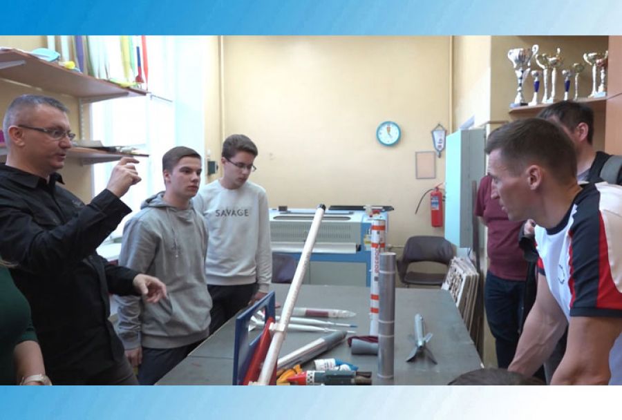 Александр Легков посетил ЦДТТ «Юность»