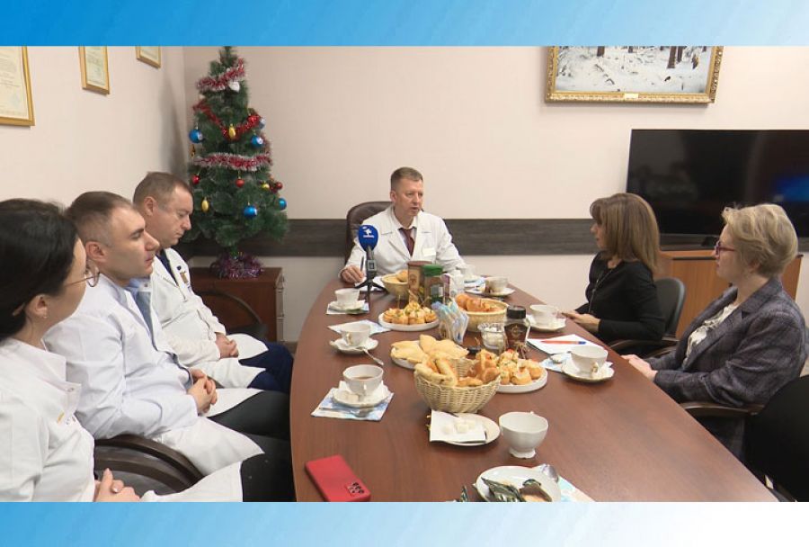Пресс-конференция в Сергиево-Посадской больнице
