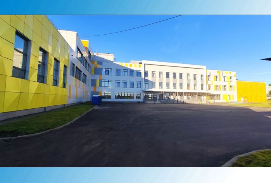 Завершено строительство школы № 2 в Сергиевом Посаде