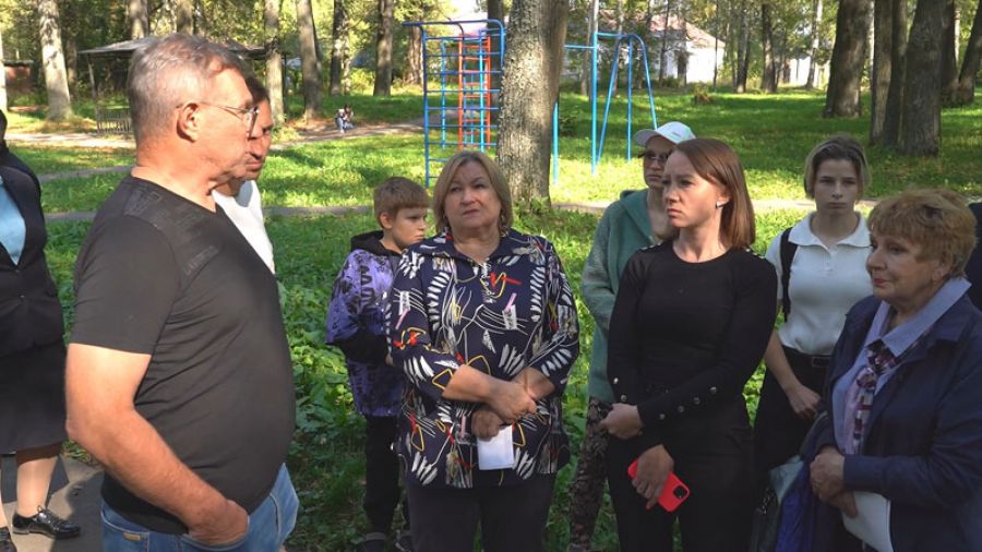 Парк в посёлке Новый благоустроят