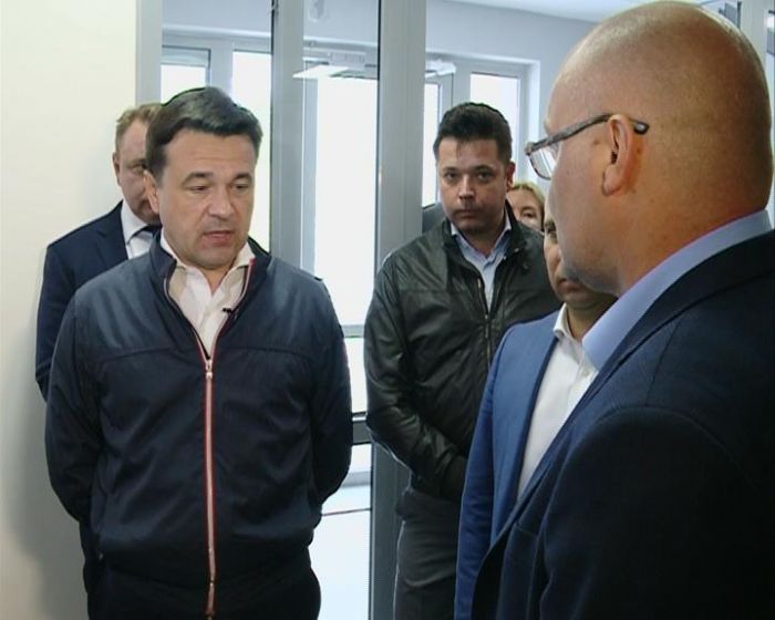 Губернатор Андрей Воробьёв с рабочим визитом в Сергиевом Посаде