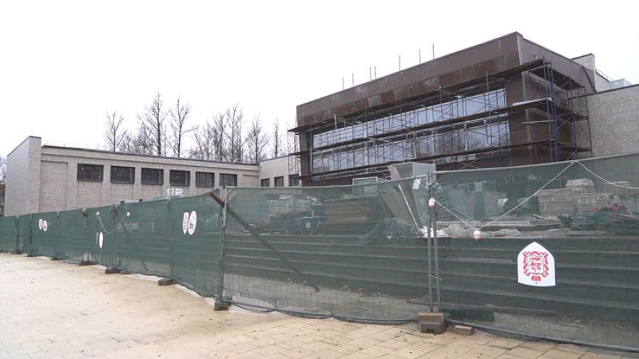 В ДК «Радуга» продолжается ремонт