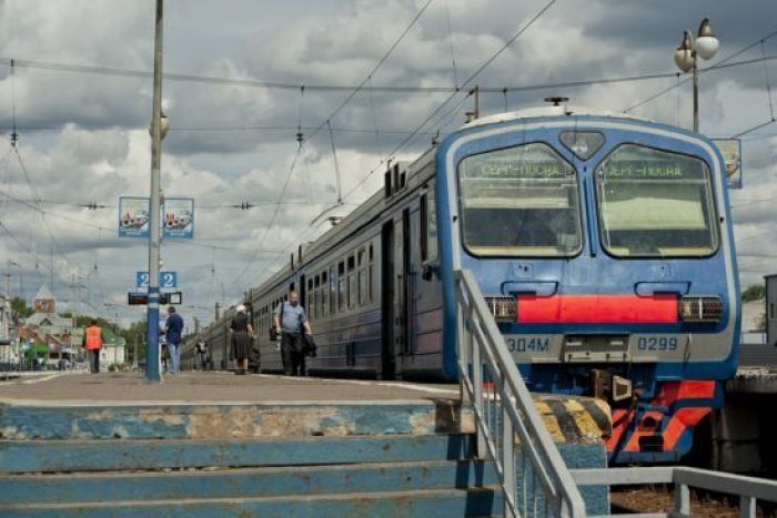 Электрички отменят из-за строительства перехода в Перловской