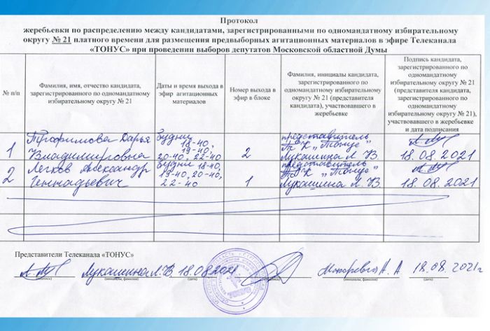 Размещение предвыборных агитационных материалов