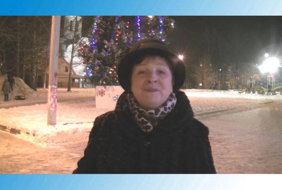 Новогоднее поздравление из Краснозаводска