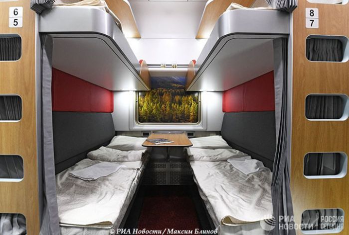 В РЖД рассказали о ценах на билеты в новых плацкартных вагонах