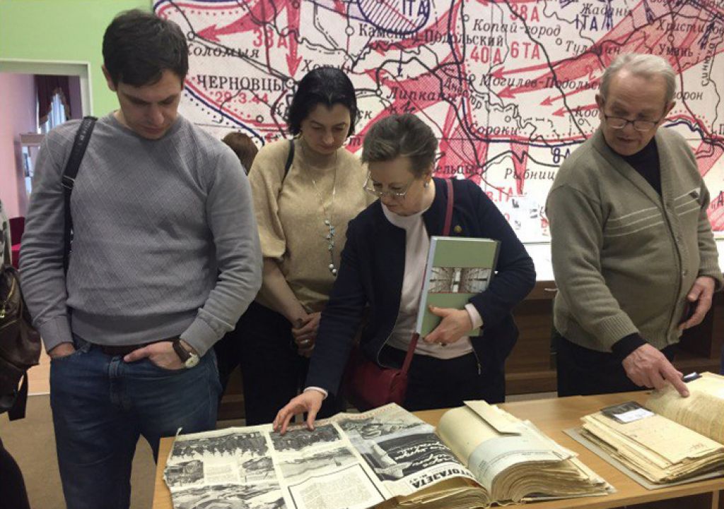 Участники проекта Союза журналистов Подмосковья “Живая память” побывали в Центральном архиве Министерства Обороны РФ