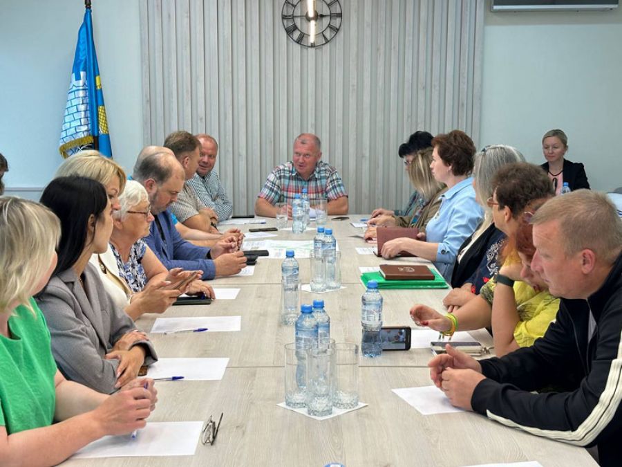 Совещание депутатов СПГО по развитию водоснабжения