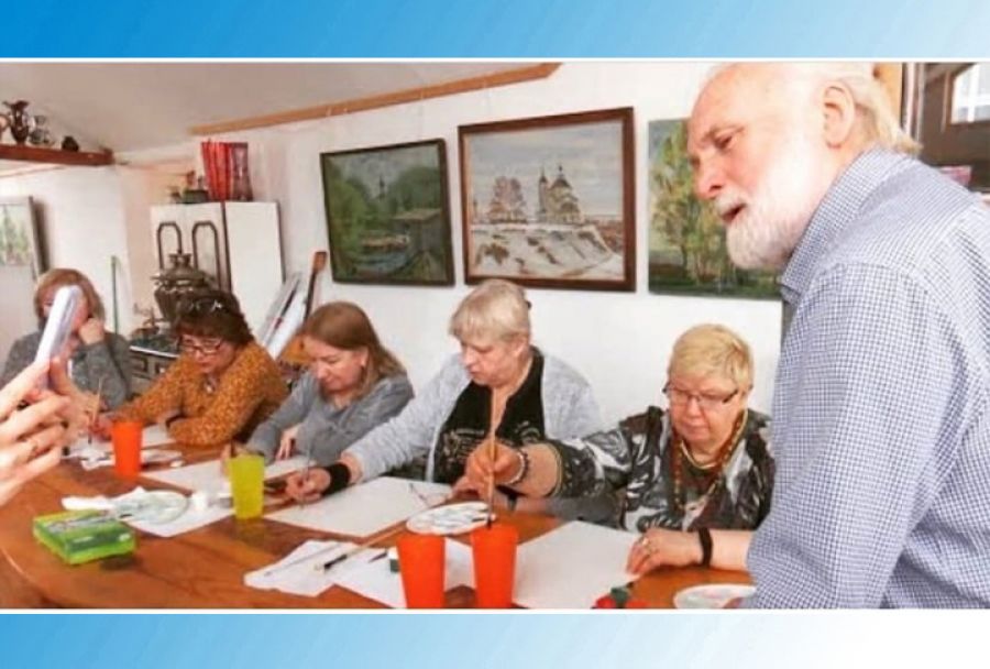 Виктор Багров провёл мастер-класс для участников программы &quot;Активное долголетие&quot;