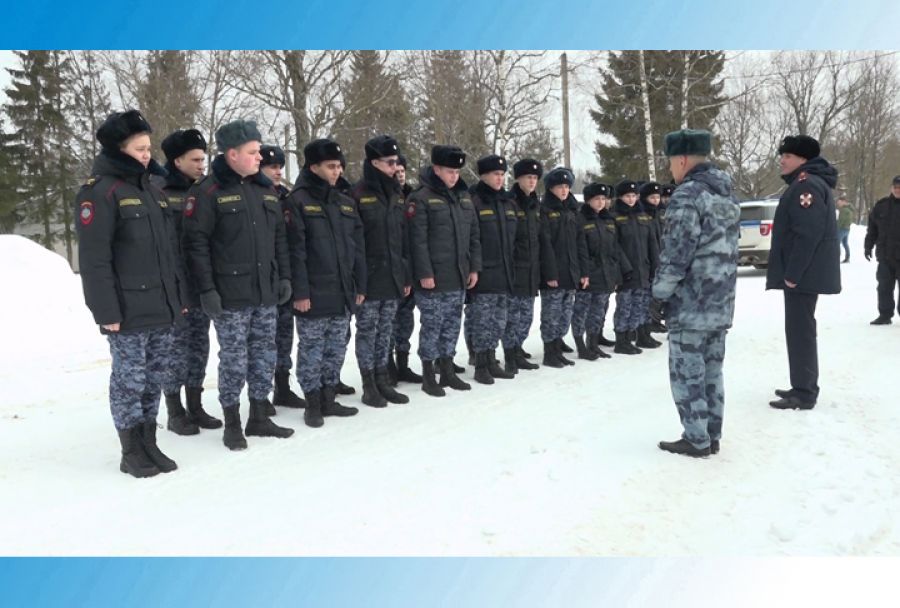 Курсанты из Старой Купавны в гостях у ОМОН «Пересвет»